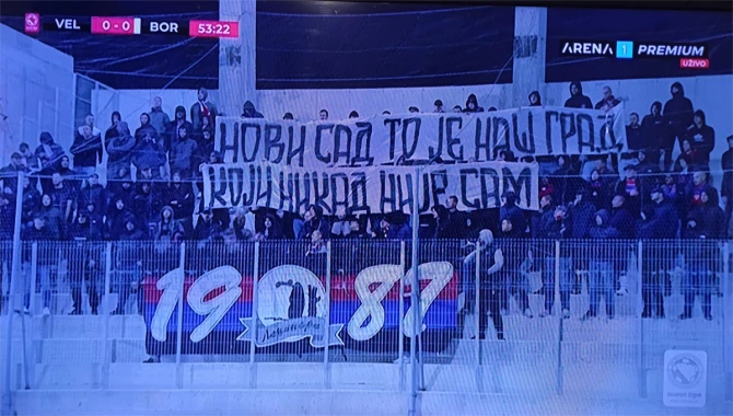 "Lešinari" u Vrapčićima FOTO: skrinšort TV Arena sport