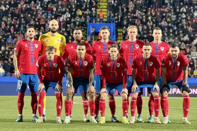 Ekipa Borca pred meč s Omonijom FOTO: FK Borac