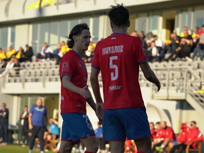 Stefan Savić i Boban Nikolov FOTO: FK Borac