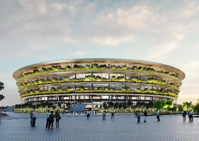 Izgled budućeg Nacionalnog stadiona