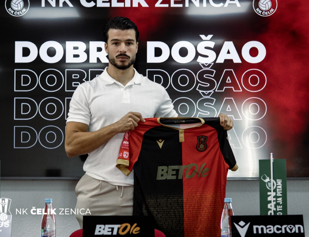 Tomašević predstavljen u zenici/ NK Čelik