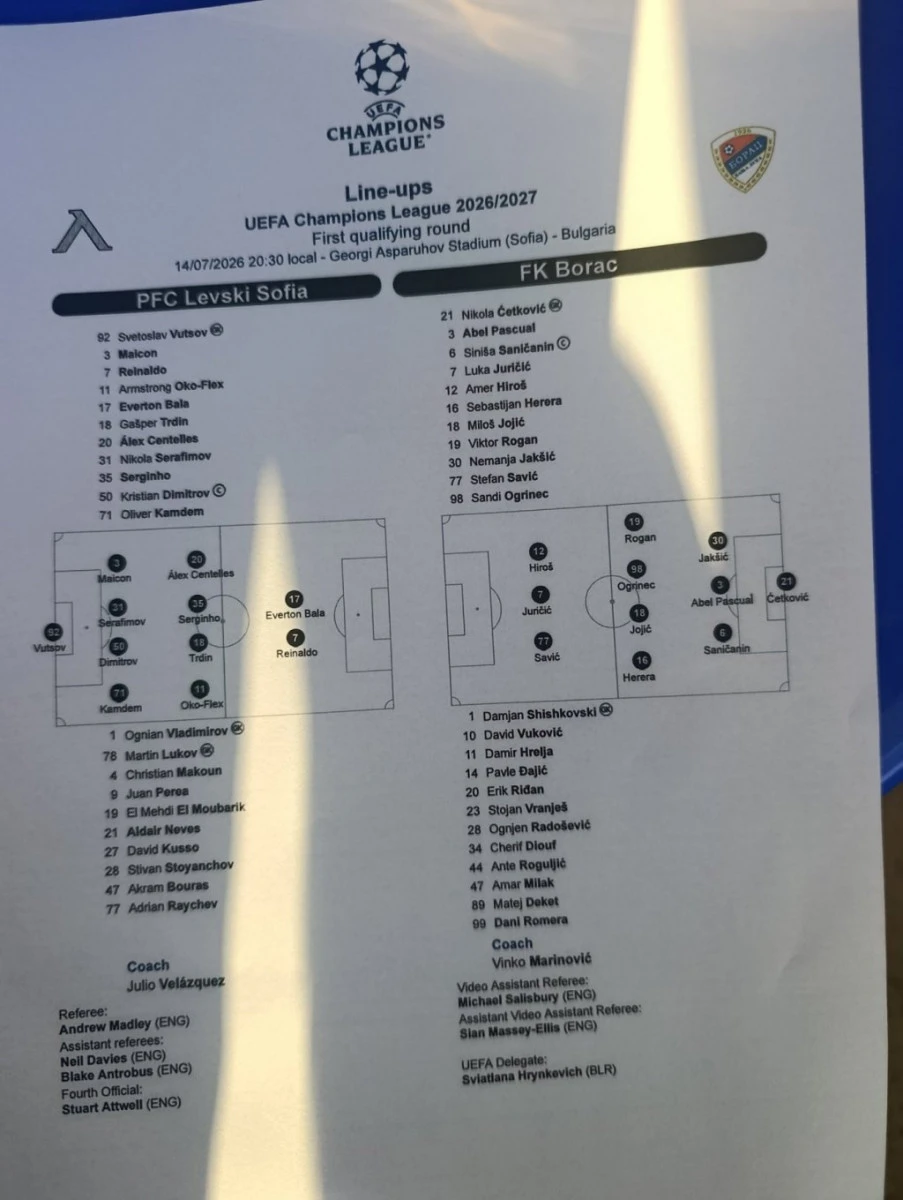 Poznate Stane Postave Levski Borac