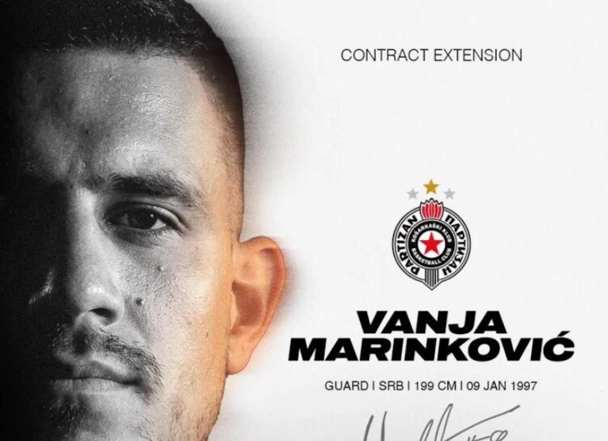 Partizan Potvrdio Vanja Marinkovic Ostaje U Humskoj