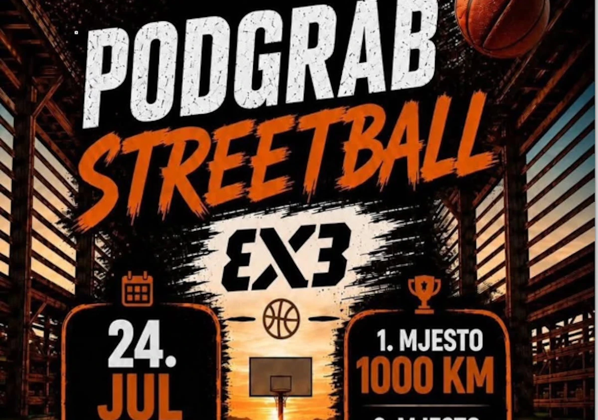 Turnir Basketa U Podgrabu U Petak Jula