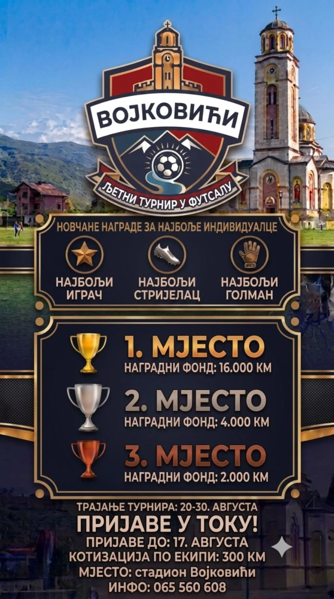 Spektakl Za Kraj Ljeta Ljetni Futsal Turnir Vojkovici Ima Najveci Nagradni Fond Ikada U Regionu