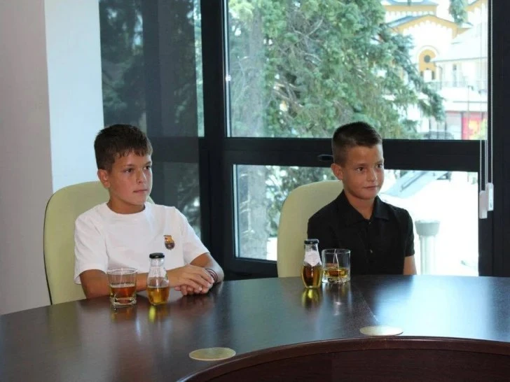 Aleksa Aničić i Mihailo Grebenar FOTO: Glas Srpske