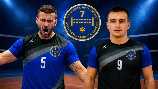Braća Nenad i Luka Šormaz nova su pojačanja OK 7 Lukavac. FOTO: Fejsbuk OK 7 Lukavac