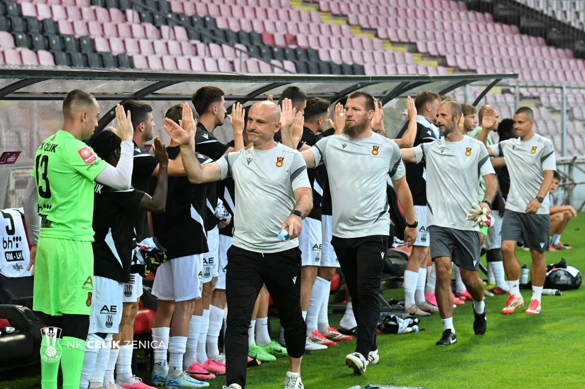 Bojan Regoje zadovoljan pripremama/ NK Čelik