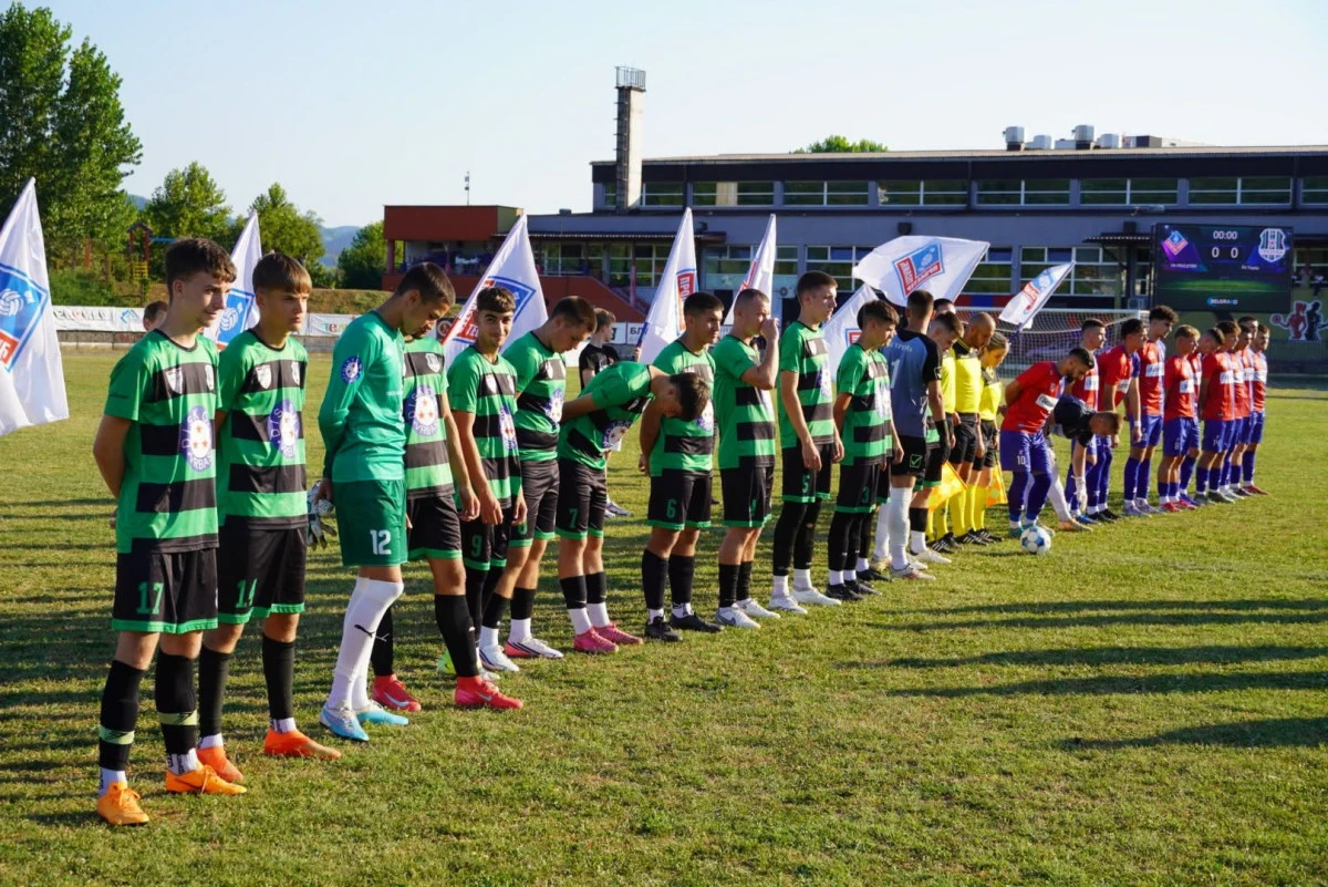 Fudbaleri Trepče i Proletera FOTO: Grad Teslić