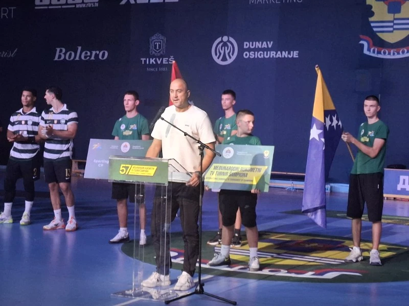 Medjunarodni Tv Turnir Sampiona Doboj Danijel Saric Najavio Jos Veci Turnir Naredne Godine