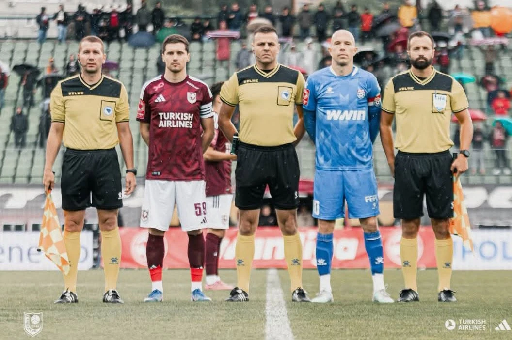 Makarić (lijevo) pretučen/ FK Sarajevo