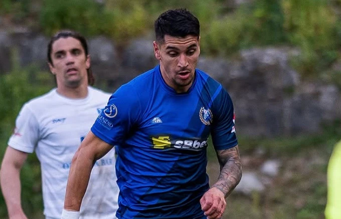 Stamenković nosio dres Bokelja/ Instagram