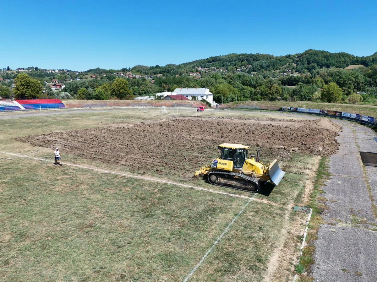 Stadion "Radolinka" FOTO: Grad Teslić