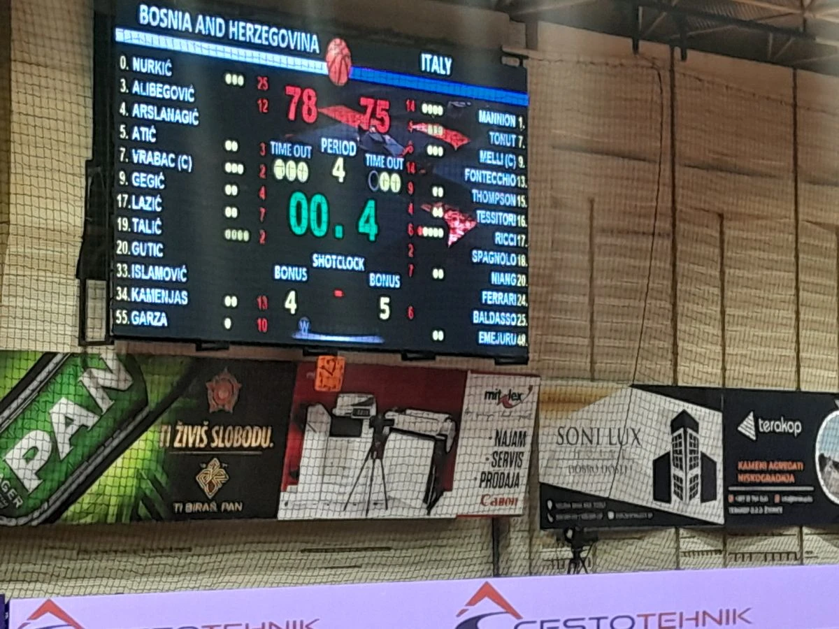 Bih Srusila Italiju U Grotlu Mejdana Nurkic Predvodio Zmajeve Do Istorijske Pobjede I Povratka U Bor