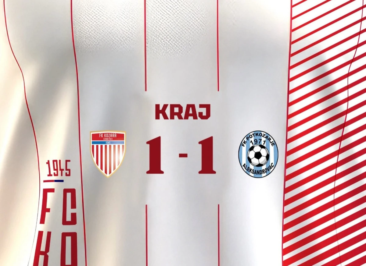 Podjela bodova u Gradišci FOTO: FK Kozara