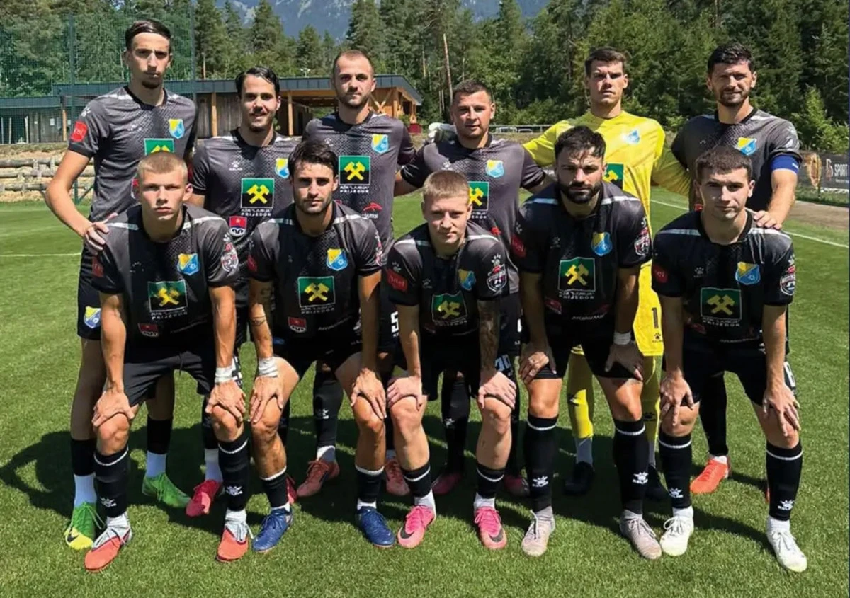 Tim "rudara" iz Prijedora FOTO: FK Rudar Prijedor