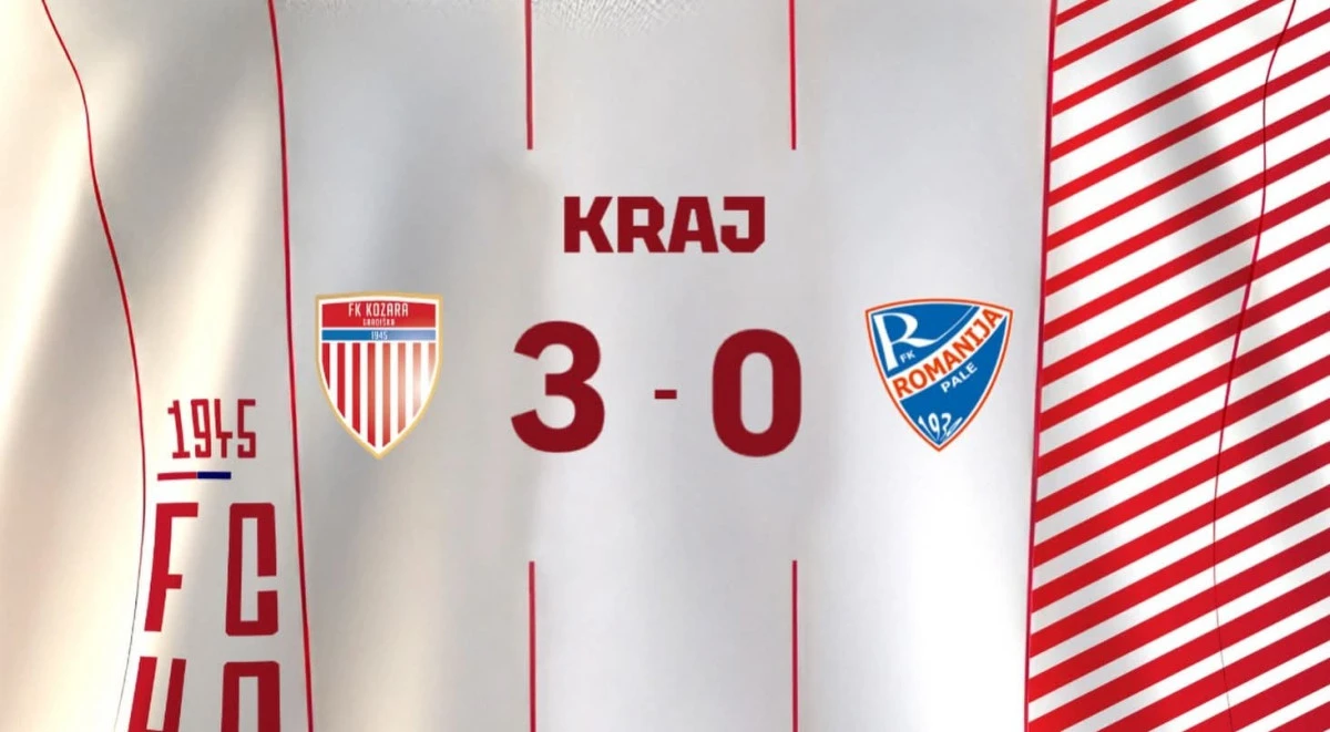 Priča gotova za poluvrijeme FOTO: FK Kozara