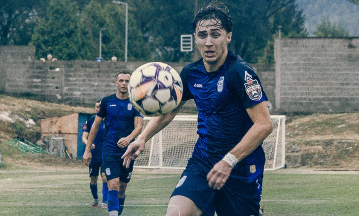 Mihajlo Mikan, dvostruki strijelac FOTO: FK Drina