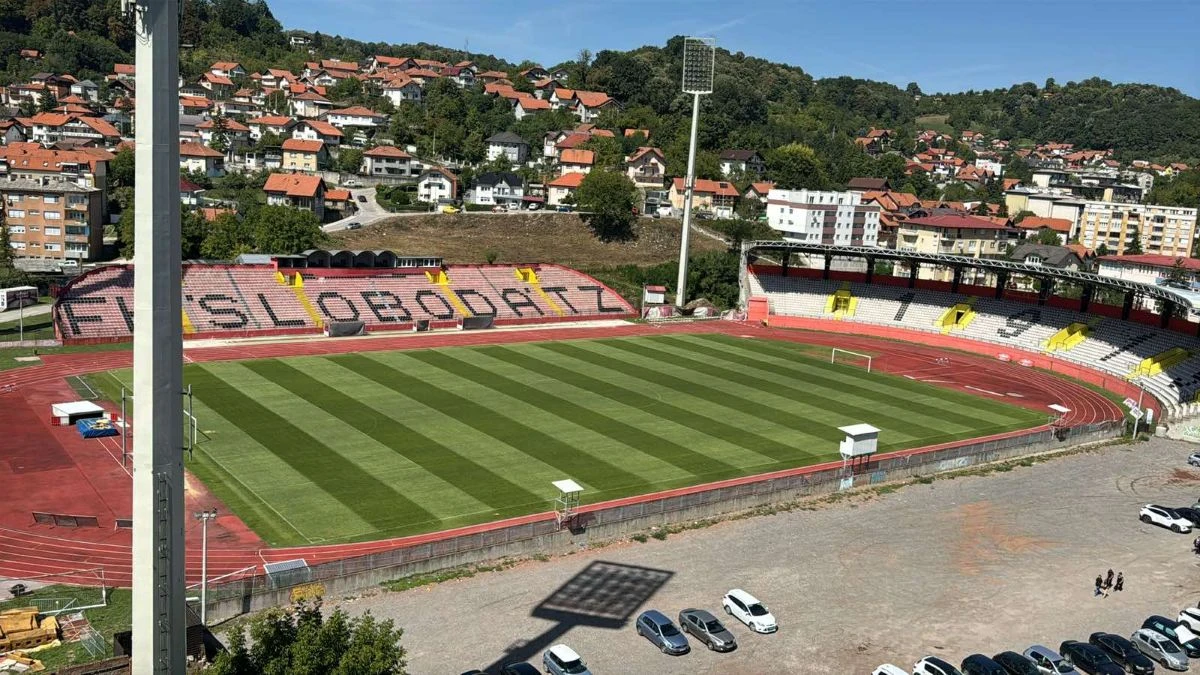 Stadion Tušanj. FOTO: fksloboda.ba