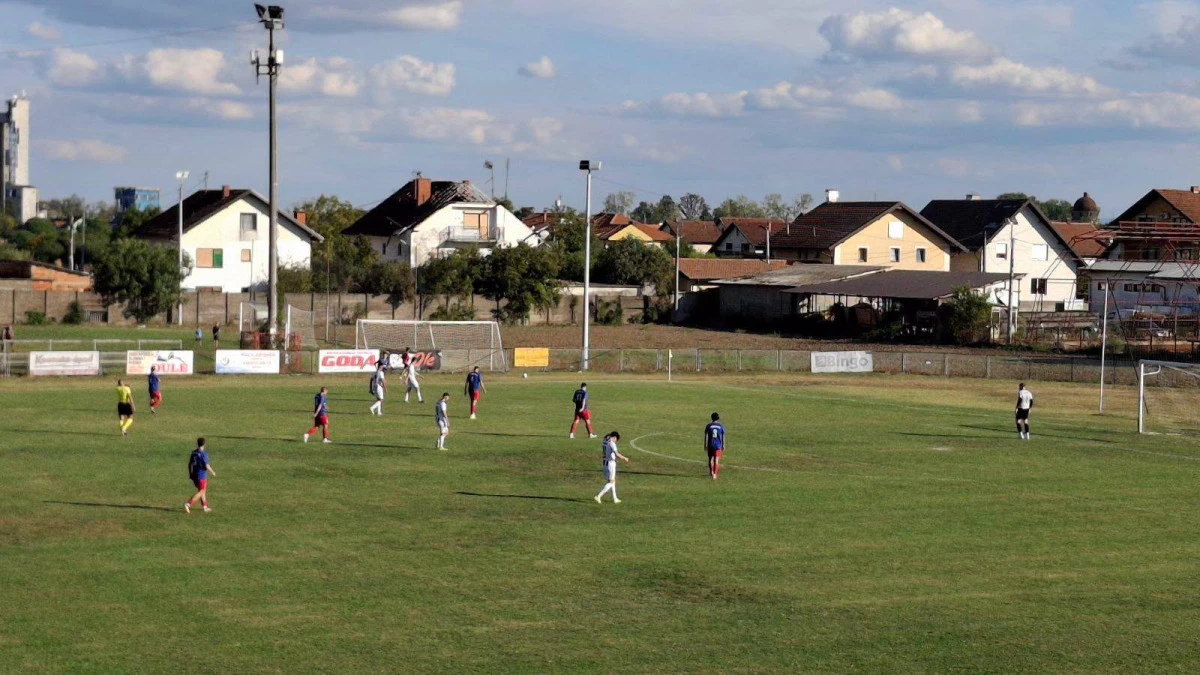 Detalj sa meča u Šamcu FOTO: fejsbuk
