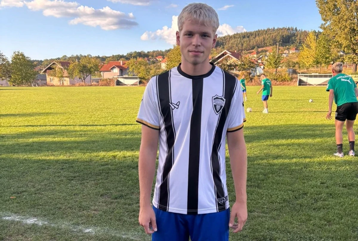 Ismar Halilović u dresu NK Prokosovići. FOTO: Fejsbuk/NK Prokosovići