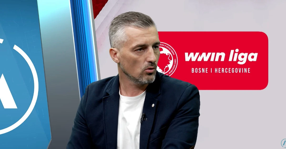Haris Kaljanac komentarisao spornu situaciju/ Arena Sport Screenshot