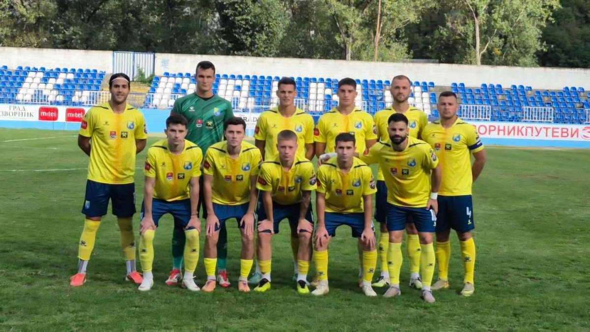 Poraz u Zvorniku FOTO: FK Rudar Prijedor