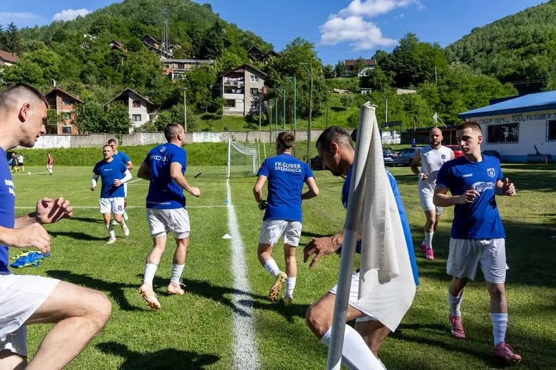 Fudbaleri Gubera iz Srebrenice FOTO: RTV Srebrenica