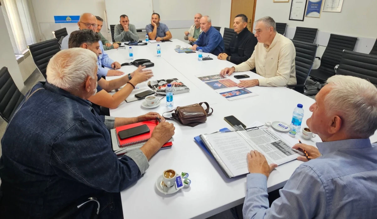Detalj sa sastanka u tesliću FOTO: Grad Teslić