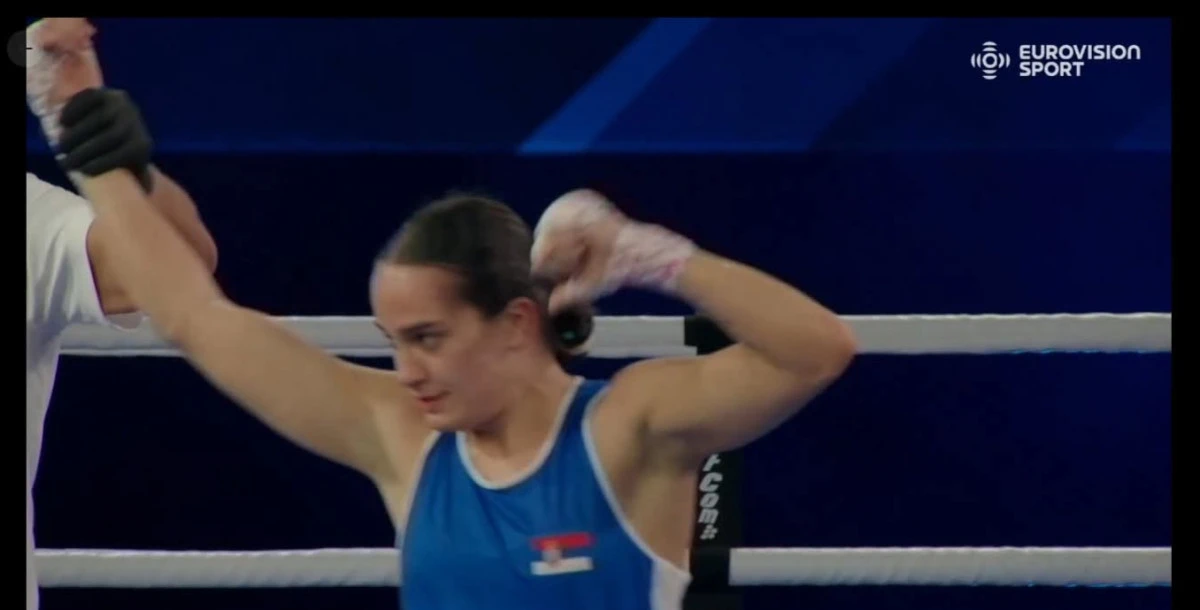 Sara Ćirković poslije plasmana u finale EP u Sofiji