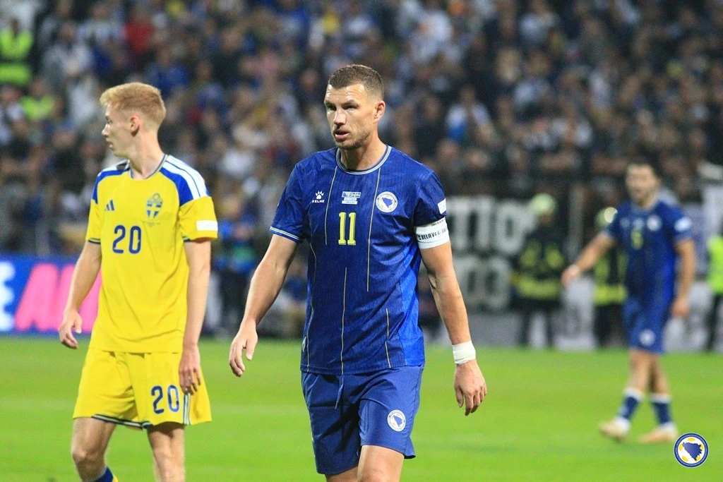 Posljednji ples Edina Džeke FOTO: FS BiH