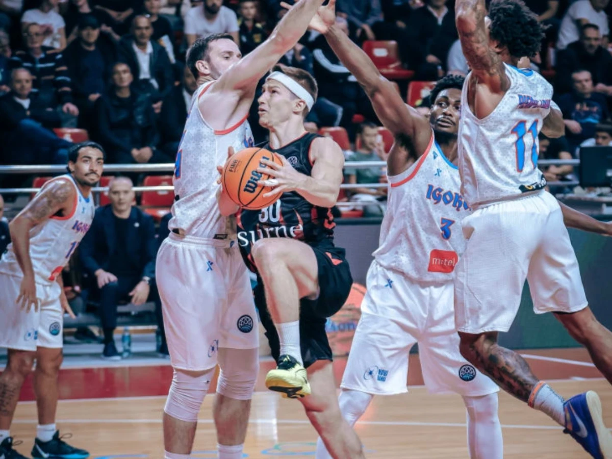 Detalj sa utakmice Igokea - Bilbao