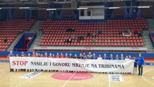 Stop nasilju i govoru mržnje na tribinama..., Prva liga RS