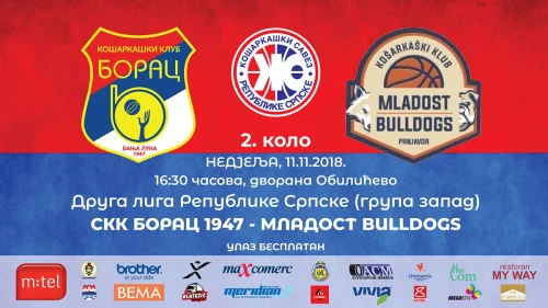 Borac se vraća kući, Druga liga RS - Zapad