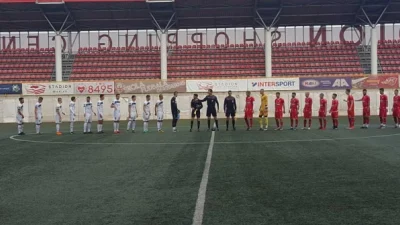 Prijateljska utakmica: Voždovac - Železničar (P) 4:0