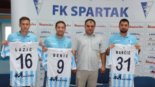 Spartak Ždrepčeva krv predstavio nova tri igrača