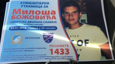 Veterani Slavije i Famosa igraju za Miloša