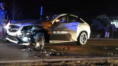 Luka Jović imao saobraćajnu nesreću
