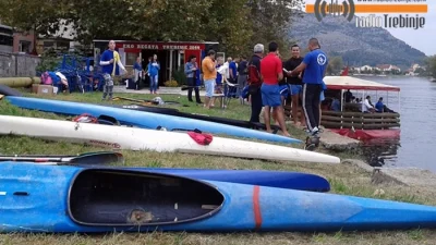 Kajakaši ''špartaju'' Trebišnjicom