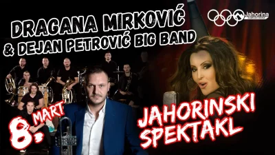 Dragana Mirković i Dejan Petrović na Jahorini