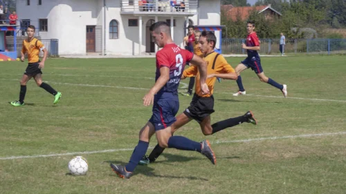 Tri dvojke u Prijedoru, Omladinska liga FSRS  grupa Zapad pioniri 2018