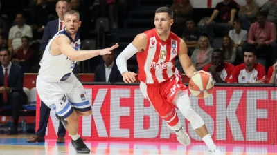 Zvezda savladala Partizan nakon produžetka i povela sa 1-0, ABA liga