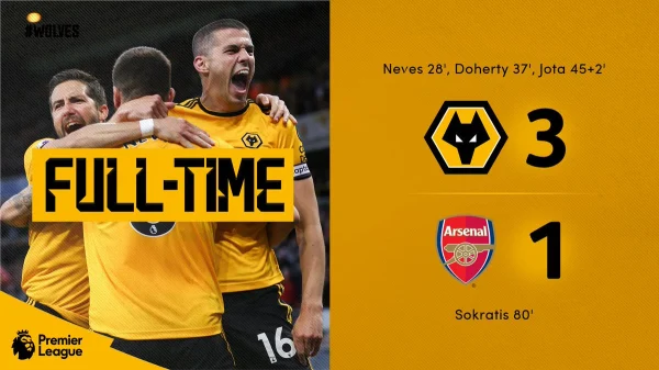 PL: Vukovi se igrali sa Arsenalom, Siti rutinski sa Junajtedom, Engleska: Premier League