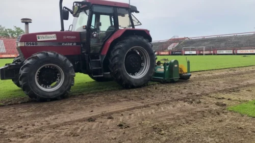 Počeli radovi na stadionu Mladost