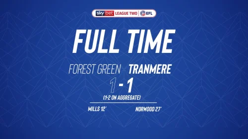Liga 2: Tranmere drugi finalista