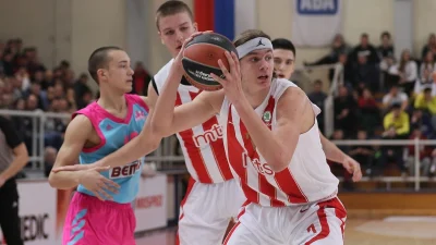 EL: Juniori Zvezde deklasirali prvaka Evrope