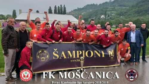 Mošćanica šampion Sarajeva, Kantonalna liga  Sarajevo - Grupa B
