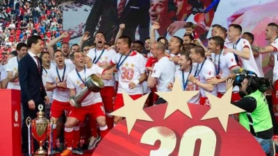 Zvezda u odabranom društvu šampiona