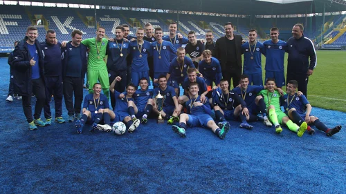   Kadeti Željezničara  slavili protiv Slobode i osvojili titulu prvaka BiH, Kadetska Premijer liga BiH
