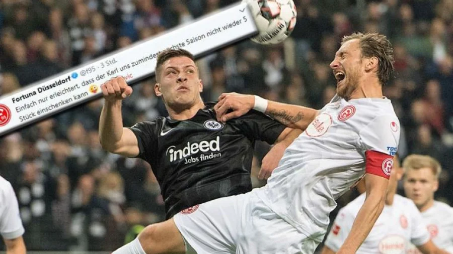 Zbog Jovića najsrećnija Fortuna Dizeldorf, Nemačka: Bundesliga